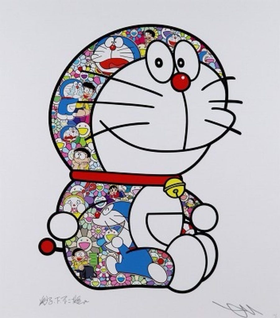 村上隆 おすわりドラえもん 「オーイのび太君！！」未開封品