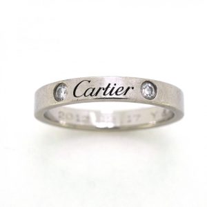 C ドゥ カルティエ（C de Cartier）ウェディング バンド リング