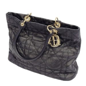 クリスチャンディオール Christian Dior 09-BO-0099 ハンドバッグ カナージュ トートバッグ
