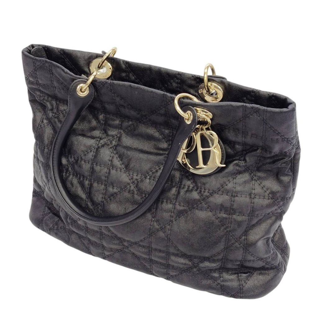 クリスチャンディオール Christian Dior 09-BO-0099 ハンドバッグ カナージュ トートバッグ