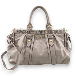 miumiu ギャザーバッグ