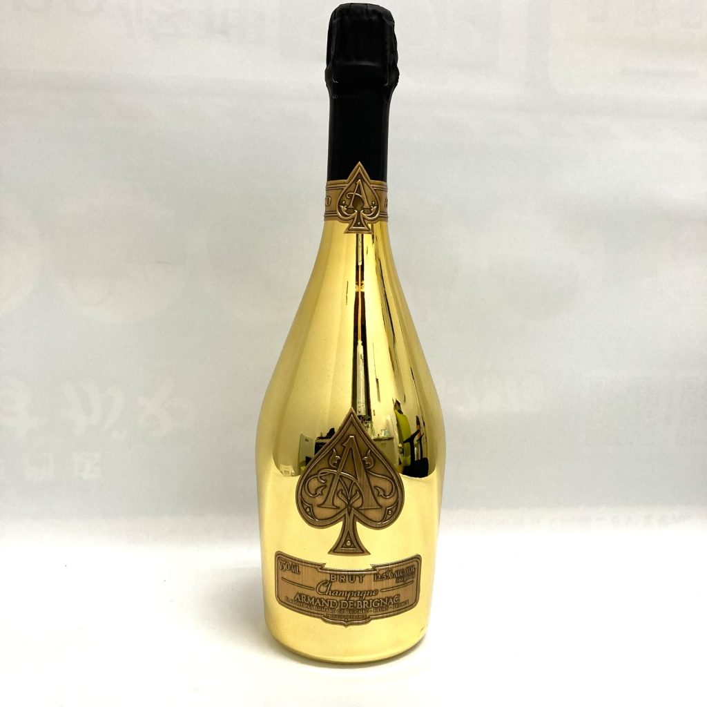 【アルマンドブリニャック ブリュット ゴールド シャンパン】高価買取｜伊勢崎市韮塚町