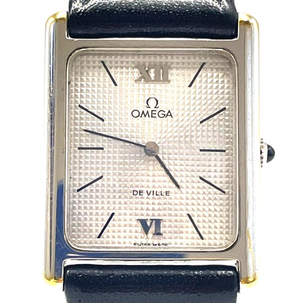 【OMEGA オメガ デ・ヴィル クォーツ 腕時計】 高価買取 ｜伊勢崎市連取元町