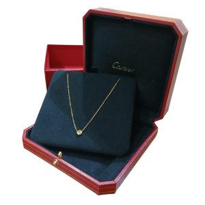 【Cartierネックレス】カルティエ ダム―ルネックレス・K18（18金）・ダイヤモンド・ブランドアクセサリー