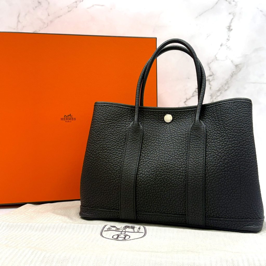 【HERMES エルメス ガーデンパーティ TPM 30 トートバッグ】高価買取｜伊勢崎市昭和町