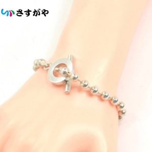 GUCCI グッチ ボールチェーン ブレスレット SV925 シルバー アクセサリー