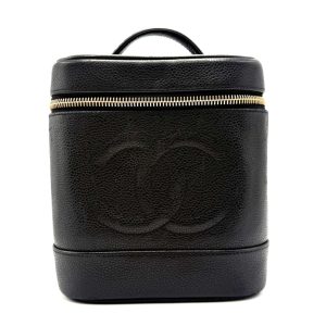 CHANEL シャネル ココマーク キャビアスキン バニティバッグ 高価買取｜前橋市表町