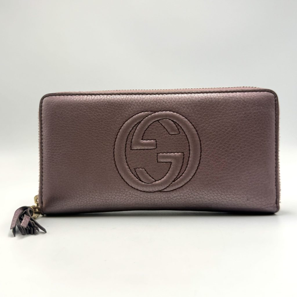【GUCCI グッチ ソーホー インターロッキングG ラウンドファスナー 長財布】高価買取｜桐生市新里町