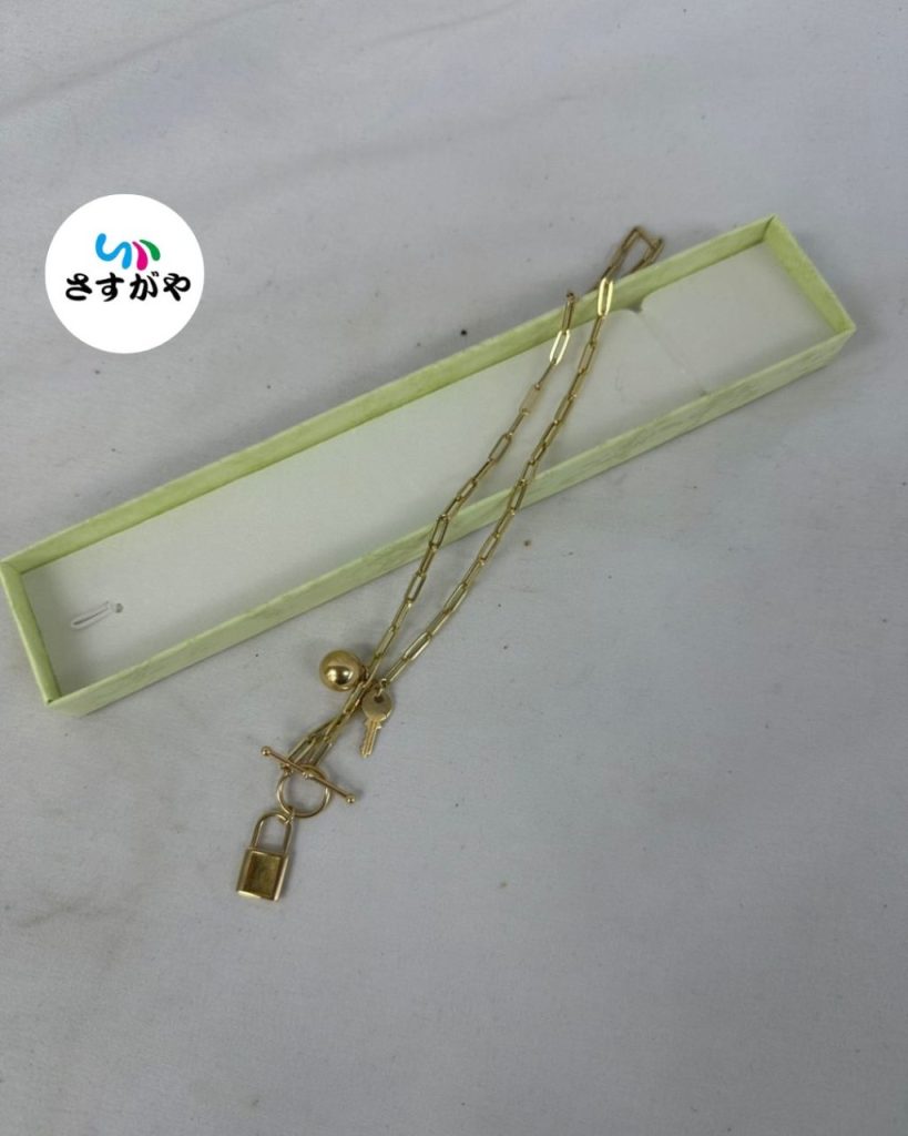 K18 デザインネックレス
