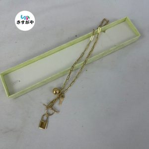 K18 デザイン ネックレス