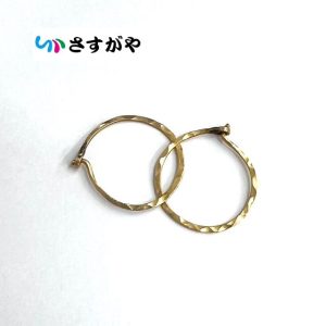 金色 ピアス アクセサリー 無刻印 金 ゴールド