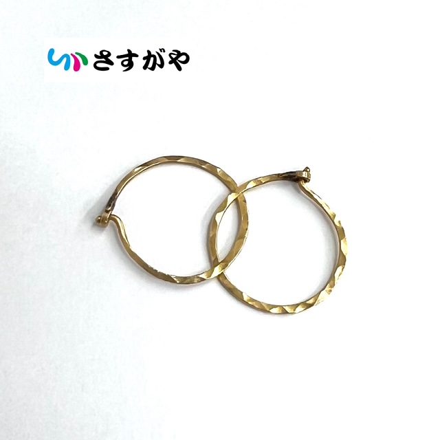 金色 ピアス アクセサリー 無刻印 金 ゴールド