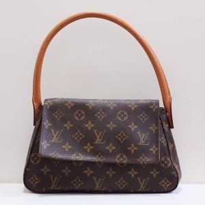 LOUIS VUITTON ルイ・ヴィトン モノグラム ミニルーピング ハンドバッグ
