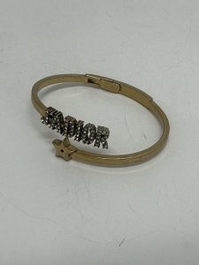 Christian Dior ロゴ×スターモチーフ バングル
