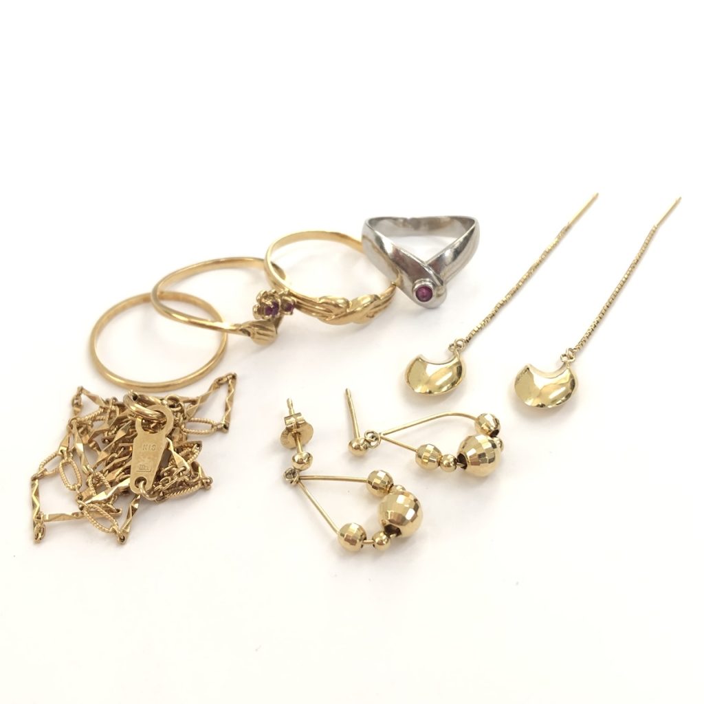 K18 / Pt900 / リング / チェーン / ピアス