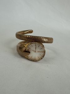 Just Cavalli スネークモチーフ・ブレスレットウォッチ