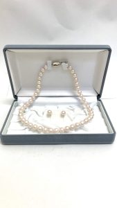 【SV925 パールネックレス・ピアス】ピンクパール 花珠 高価買取｜伊勢崎市東町