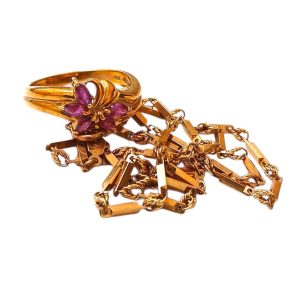 【K18 まとめ】18金・ルビー・ネックレス・リング・指輪・貴金属・アクセサリー・ジュエリー