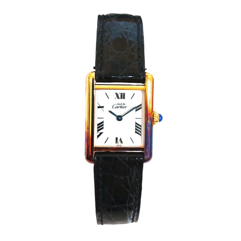 【Cartier】カルティエ・マスト ドゥ カルティエ タンク・ブランド時計・腕時計・不動