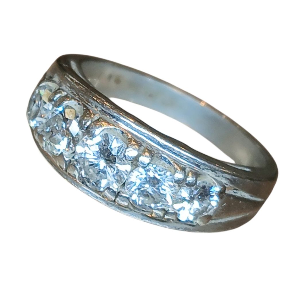ダイヤ付きPt900(プラチナ900)リング