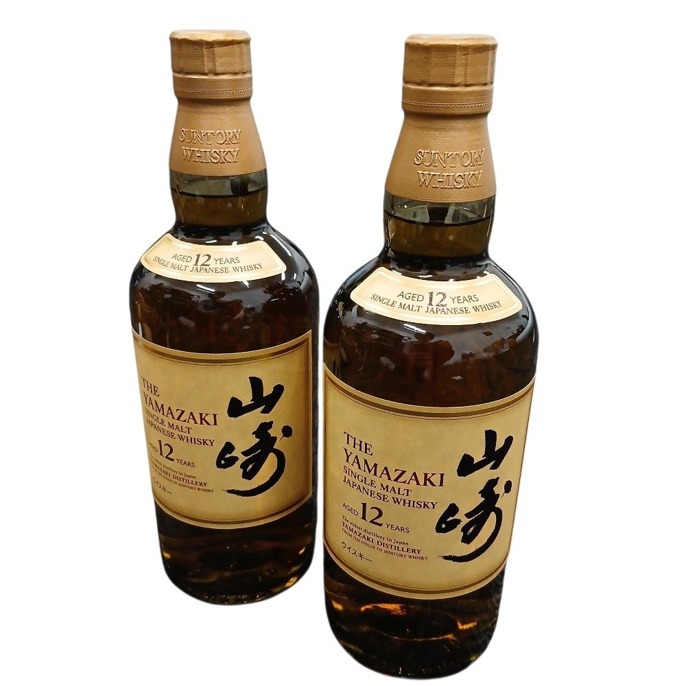 サントリー 山崎12年・山崎NV（ノンヴィンテージ） シングルモルトウイスキー