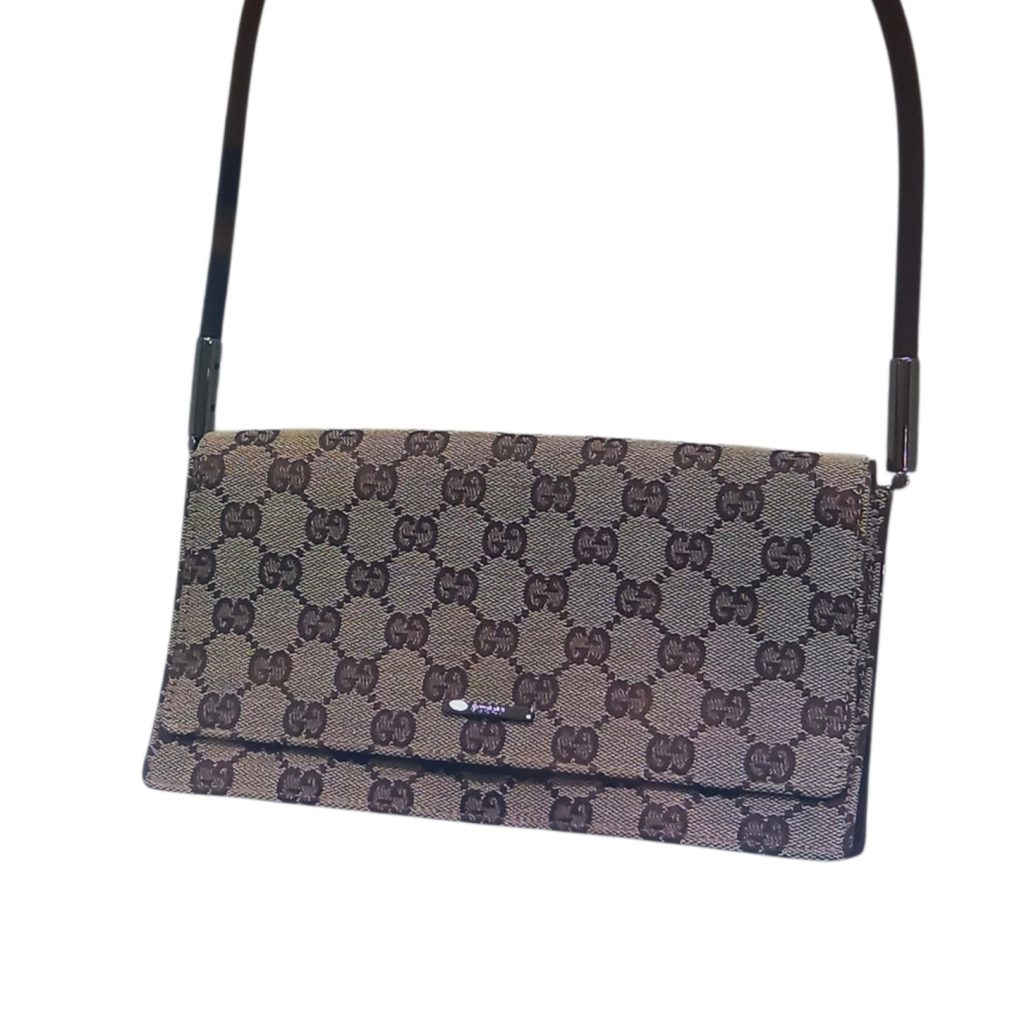 GUCCI GGキャンバス ハンドバッグ