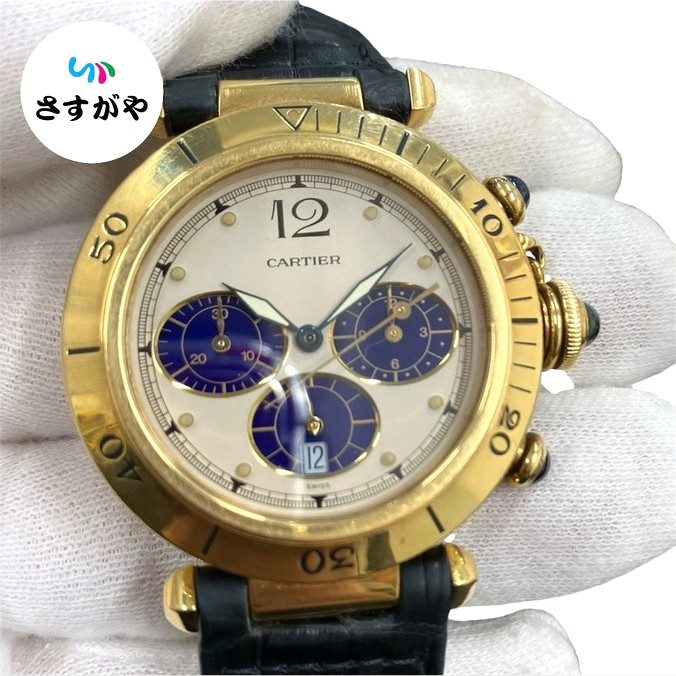 Cartier カルティエ パシャ クロノグラフ