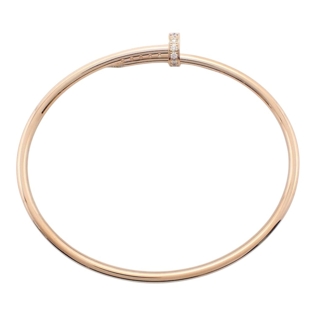 Cartier ジャストアンクル ブレスレット SMダイヤモンド付き