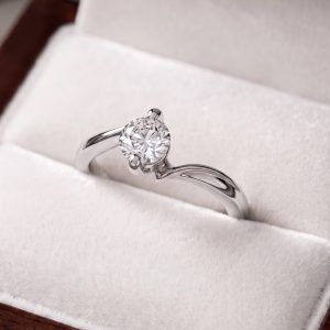 Pt900 K18 コンビ リング ダイヤモンド 金 プラチナ