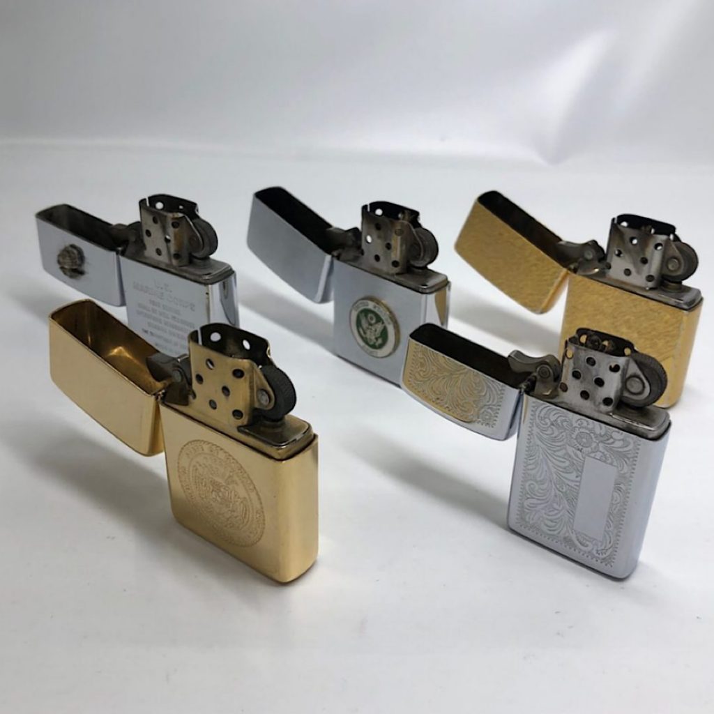 ライターの高価買取ならさすがや！| zippo ジッポーライターおまとめ | 昭島市松原