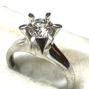 Pt900 プラチナ900 ダイヤモンド付き リング 指輪 アクセサリー