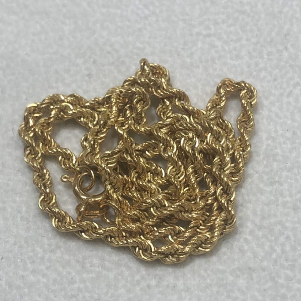 金の買取ならさすがや！|羽村市小作台| k18ネックレス