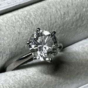 Pt900 ダイヤリング D3.07ct