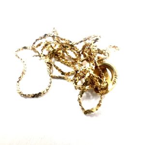 【貴金属】切れたK18 18金 750 ネックレス アクセサリー ジュエリー