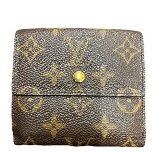 ルイヴィトン モノグラムWホック財布
