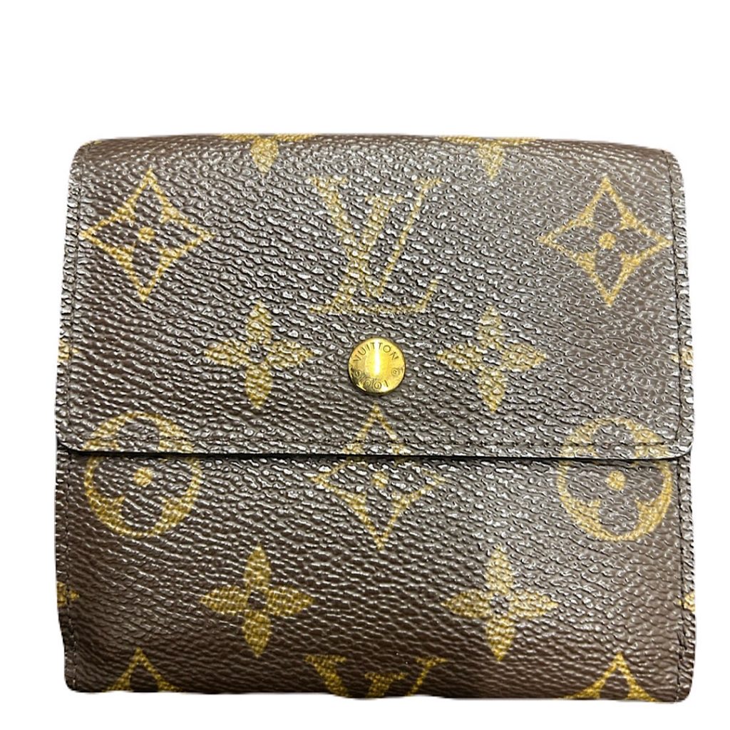 ルイヴィトン モノグラムWホック財布