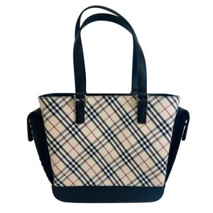 BURBERRY ノヴァチェックトートバッグ バーバリー ノバチェック