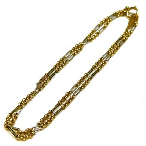 【強化買取中!!！】K18(18金) PT900 (プラチナ900) コンビ ネックレス 貴金属 アクセサリー