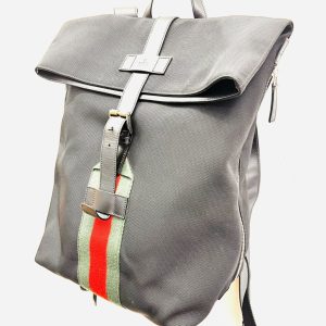 GUCCI グッチ テクノキャンバス シェリーライン バックパック 337075