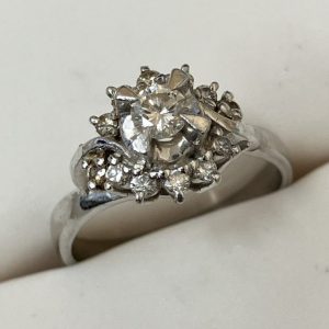 Pt900 ダイヤモンドリング