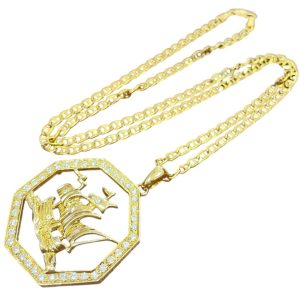 【貴金属高価買取！】K18　ネックレス