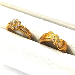 【K18リングまとめ】18金・メレダイヤ・貴金属・アクセサリー