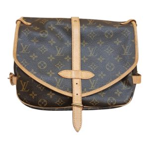 Louis Vuitton　ルイヴィトン　ソミュール　30　モノグラム　ショルダーバッグ