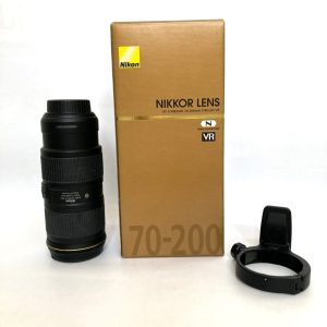 【Nikon AF-S NIKKOR 70-200mm f/4G ED VR】望遠ズームレンズ 高価買取｜伊勢崎市境百々