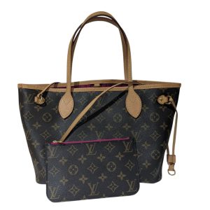 Louis Vuitton　ルイヴィトン　モノグラム　ネヴァーフルMM　ポーチ付き
