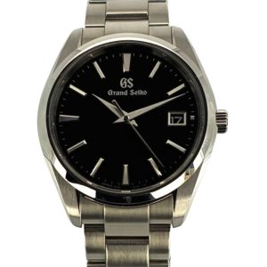 GS Grand Seiko グランドセイコー クオーツ スタンダード 黒文字盤