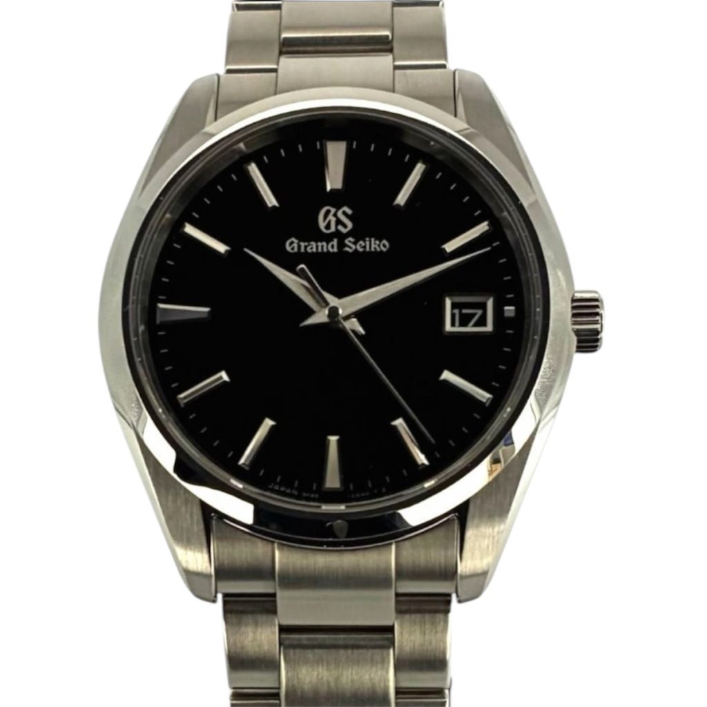 GS Grand Seiko グランドセイコー クオーツ スタンダード 黒文字盤