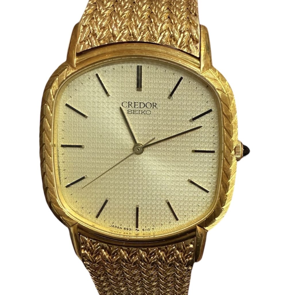 SEIKO CREDOR(クレドール) 金無垢時計 K18