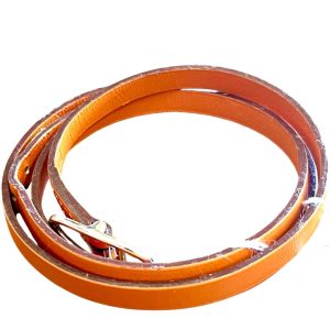 エルメス　オーバルバックル　レザーベルト　Hermès