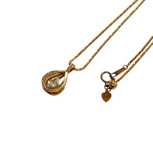 【強化買取中!!！】K18 (18金) ネックレス 貴金属 宝石付き アクセサリー